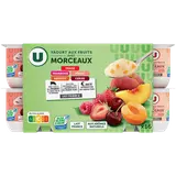 Yaourt aux morceaux de fruits panachés  16x125g
