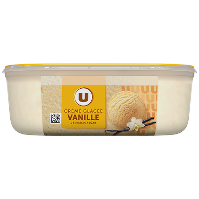 Bac crème glacée vanille 500G