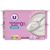 Fromage blanc nature 0%MG - 8x100g