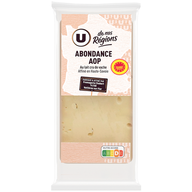 Abondance AOP au lait cru  33%MG, 250g