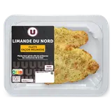 Filet de limande du Nord meunière transformée en France, 200g