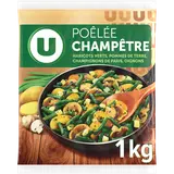 Poêlée champêtre aux légumes, pommes de terre et champignons de Paris1kg