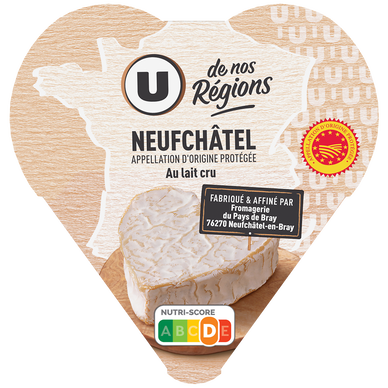 Neuchâtel AOP lait cru  24%mg 200g