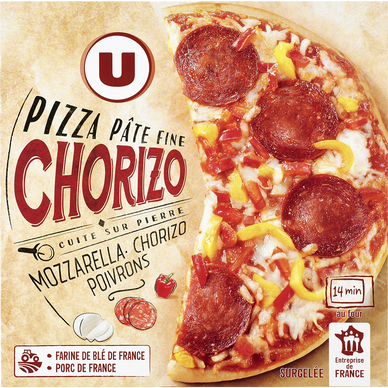 Pizza chorizo  345g