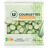 Courgettes rondelles U 1kg