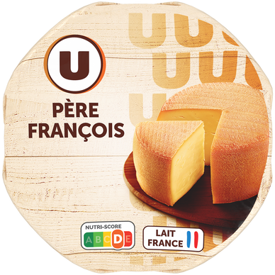 Fromage lait pasteurisé Père François 26%MG, 340g