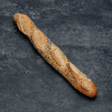 Baguette aux céréales  1 pièce, 250g