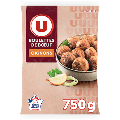 Boulettes de Boeuf à L'Oignon U 750G