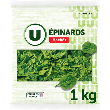 Epinards hâchés  1kg