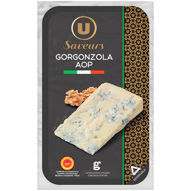 Gorgonzola lait pasteurisé 28%mg 150g