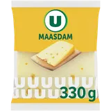 Fromage au lait pasteurisé Maasdam jeune  27%mg, 330g