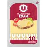 Edam en tranchettes au lait pasteurisé  24%MG, 200g