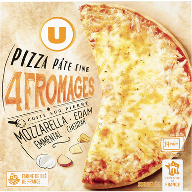 Pizza 4 fromages  350g