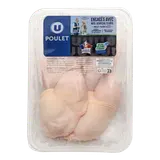 Cuisse de poulet blanc déjointée,  France, 4 pièces