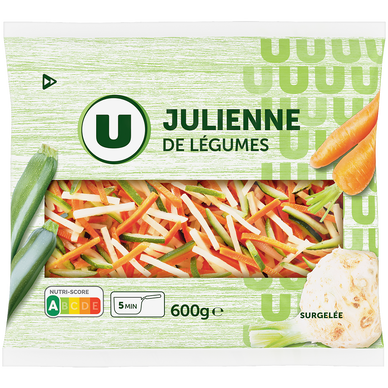 Julienne de légumes  600g