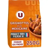 Grignotte de poulet rôtie goût mexicain Bleu Blanc Coeur - Sachet 250g