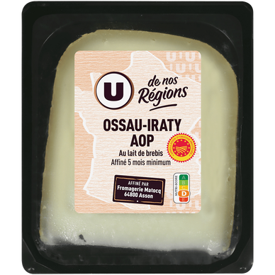 Pur brebis au lait pasteurisé Ossau Iraty AOP  35,5%MG 180g