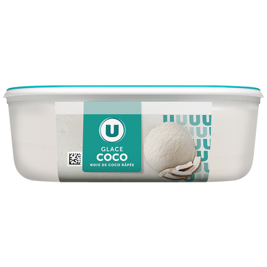 Bac crème glacée noix de coco - 500g