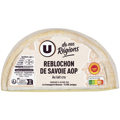 1/2reblochon aop 27%mg U de nos régions 240g