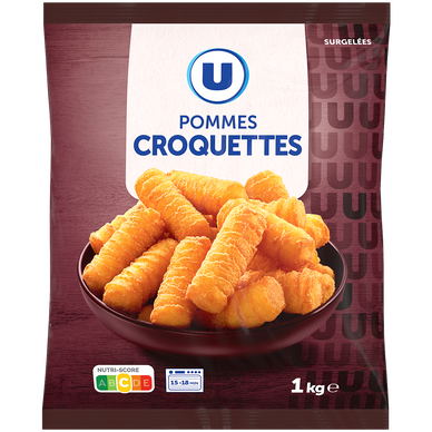Pommes de terre croquettes - sachet 1kg