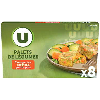 Palets de légumes courgette, petits légumes  300g