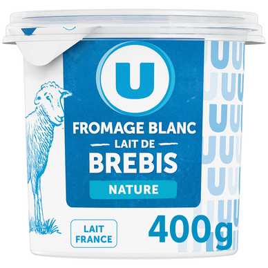 Fromage blanc au lait de brebis 4,5%MG - 400g