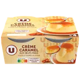 Crème caramel  4x100g
