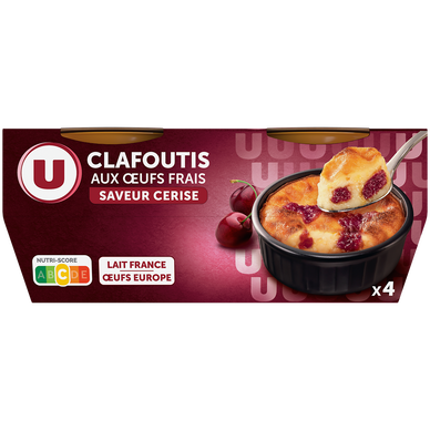 Clafoutis aux cerise  4x85g