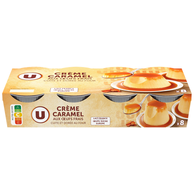 Crème caramel  8x100g