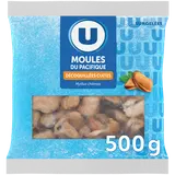 Moules du Pacifique décoquillées cuites sachet 500g