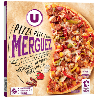 Pizza merguez 350g