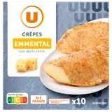 Crêpes emmental  10 unités, 500g