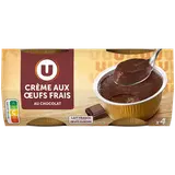 Crème aux oeufs au chocolat 4x100g