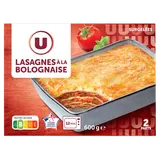 Plat cuisiné Lasagne à la bolognaise 600g
