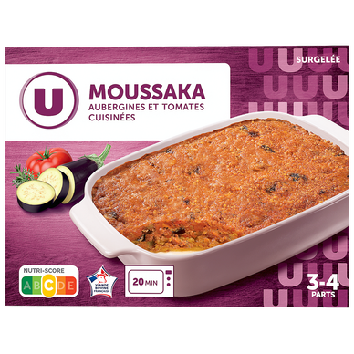 Plat cuisiné Moussaka 1kg