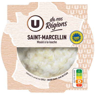 St Marcellin IGP au lait thermisé  23%MG, 80g