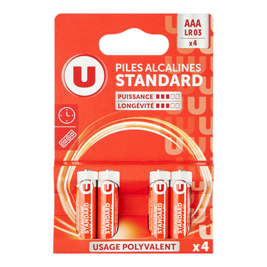 Pile standard LR03 x4