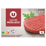 Haché moelleux 15%mg - 4x100g