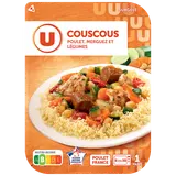 Plat cuisiné individuel Couscous poulet merguez 300g