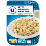 Plat cuisiné individuel Pâtes saumon poireaux sauce ricotta 300g