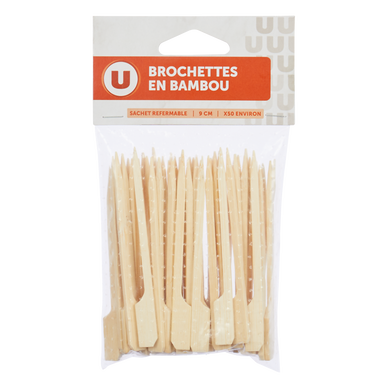 Mini brochette bambou x50