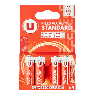 Pile standard LR6 x4