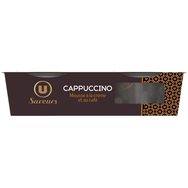 Dessert pâtissier saveur cappuccino  2x90g