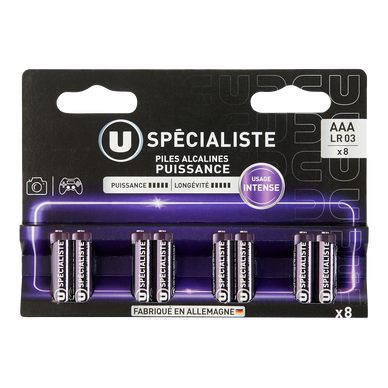 Pile SPÉCIALISTE LR3 x8