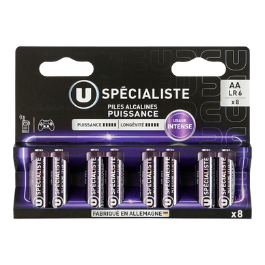 Pile SPÉCIALISTE LR6 x8