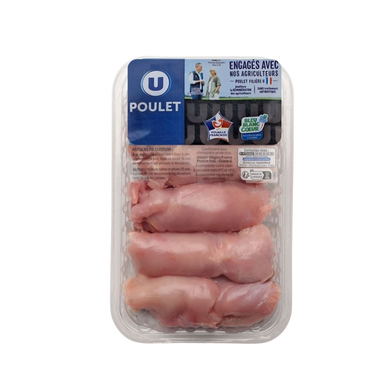 Sauté de poulet blanc  France, barquette 500g