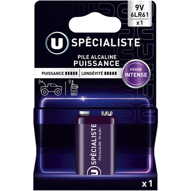 Pile SPÉCIALISTE 9V