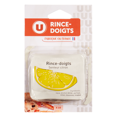 Rince-doigts x10
