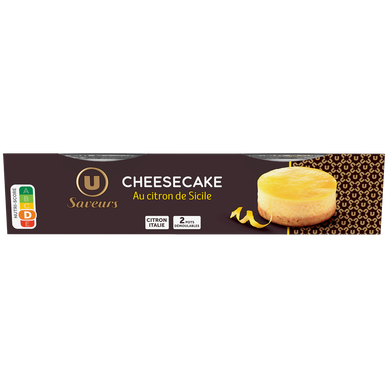 Cheesecake au citron  2x80g