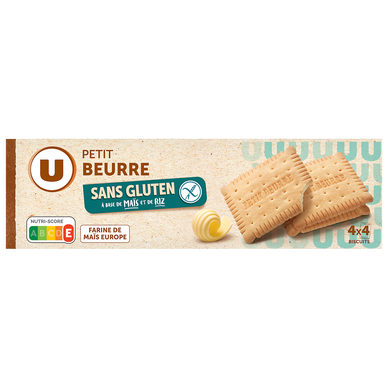 Petit beurre sans gluten  paquet de 130g